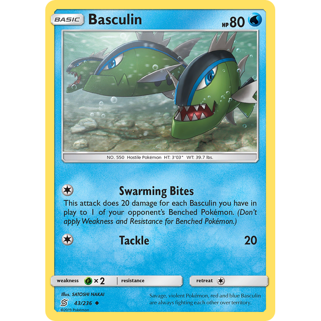 Basculin (43/236) [Sun & Moon: Unified Minds]