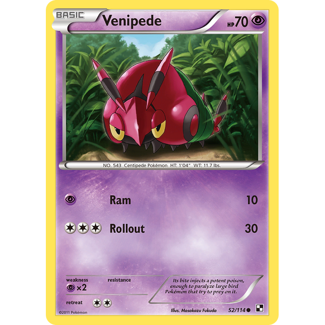 Venipede [Black & White]
