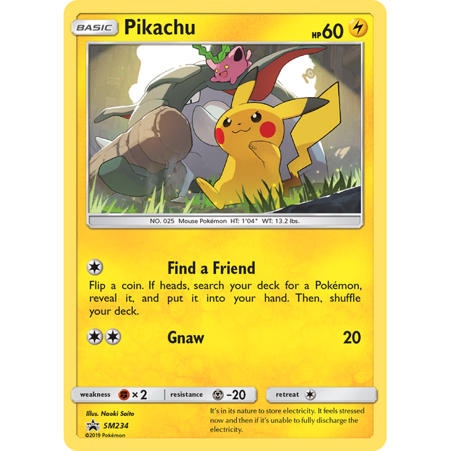Pikachu (SM234) [Sun & Moon: Black Star Promos]