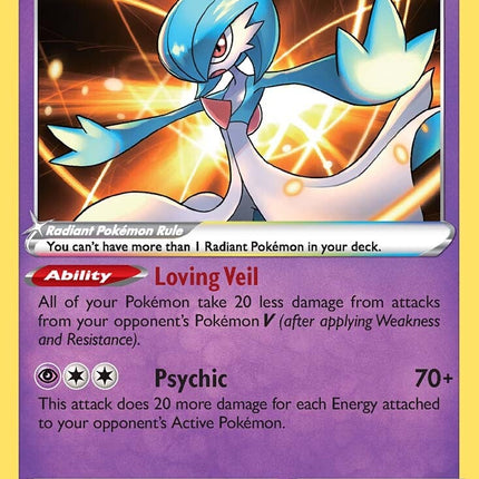 Radiant Gardevoir (069/196) [Sword & Shield: Lost Origin]