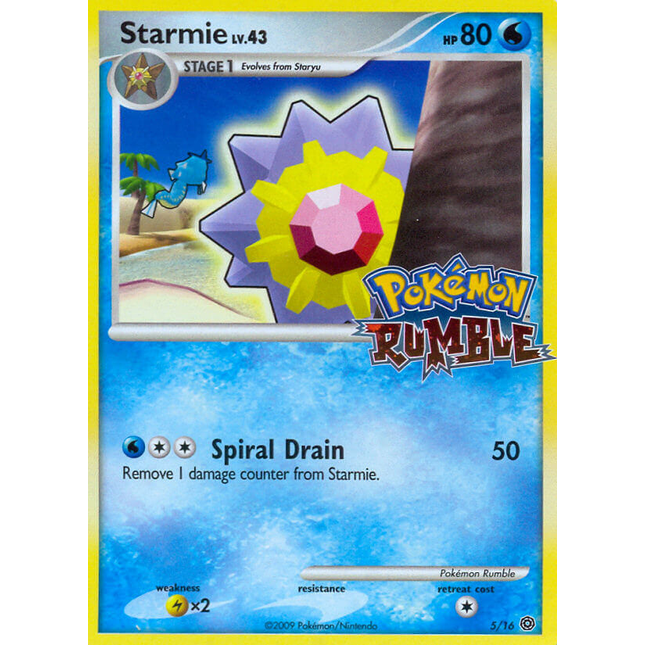 Starmie (5/16) [Pokémon Rumble]