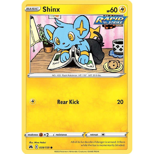 Shinx (039/159) (39) [Sword & Shield: Crown Zenith]