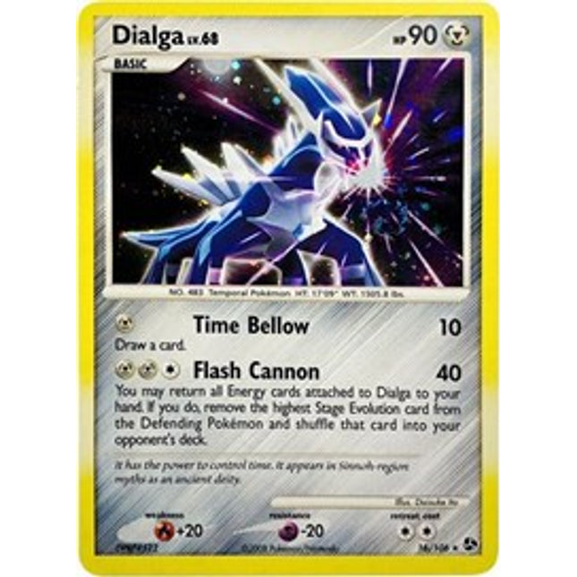 Dialga - 16/106 (Cosmos Holo) [Theme Deck Exclusives]