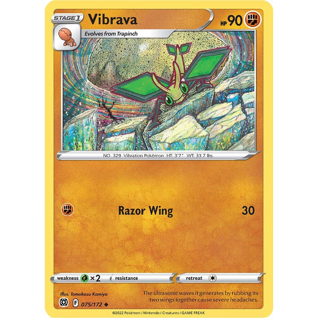 Vibrava (075/172) [Sword & Shield: Brilliant Stars]