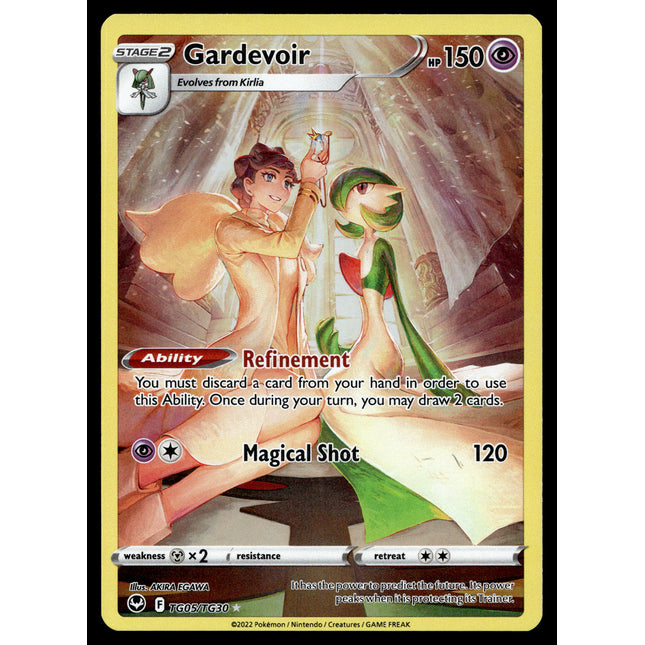 Gardevoir - TG05/TG30 - NM - Character Rare - Silver Tempest - Pokemon - A9-133