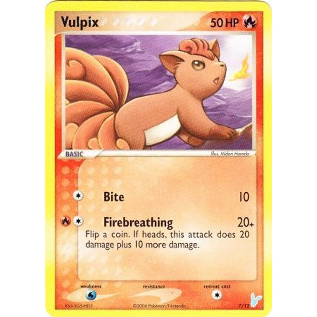 Vulpix (7/12) [EX: Trainer Kit 2 - Minun]