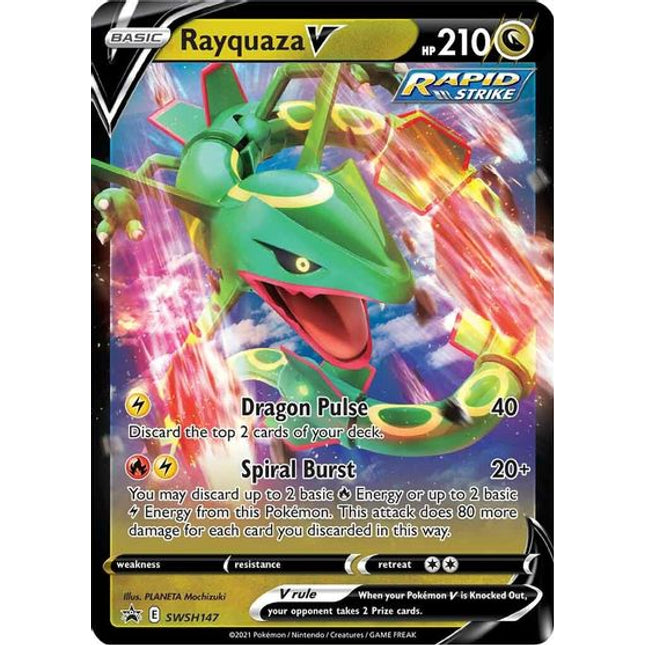 Rayquaza V (SWSH147) [Sword & Shield: Black Star Promos]