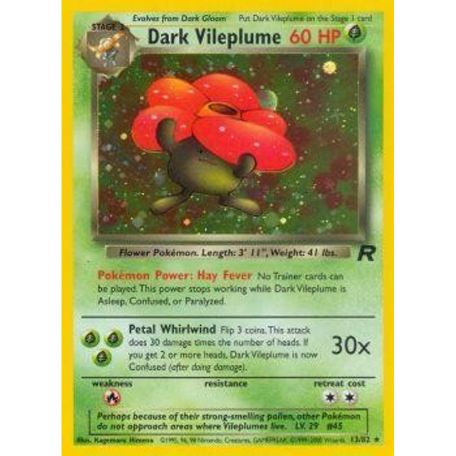 Dark Vileplume (13/82) [Team Rocket]
