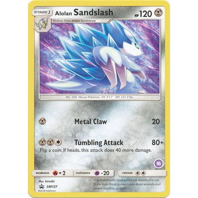 Alolan Sandslash (SM127) (Deck Exclusive #16) [Sun & Moon: Trainer Kit - Alolan Sandslash]
