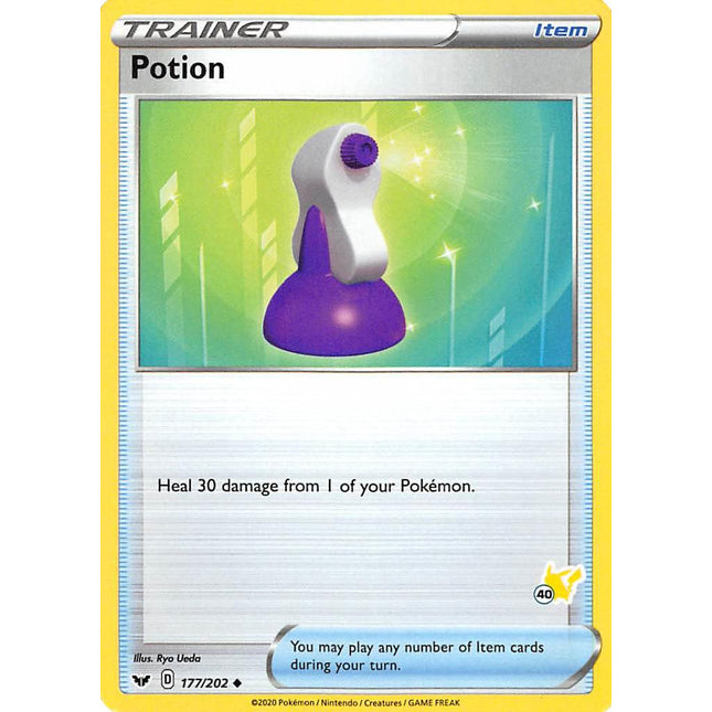Potion (177/202) (Pikachu Stamp #40) [Battle Academy 2022]