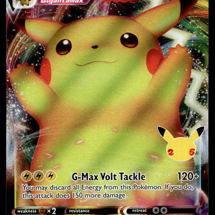 Pikachu Vmax - SWSH062 - NM - Full Art - Promo - Pokemon - A7-79