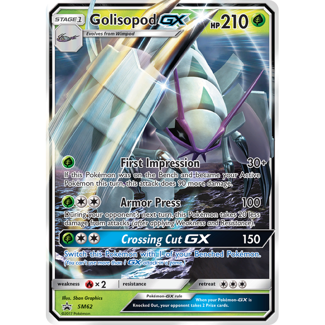 Golisopod-GX [SM Black Star Promos]