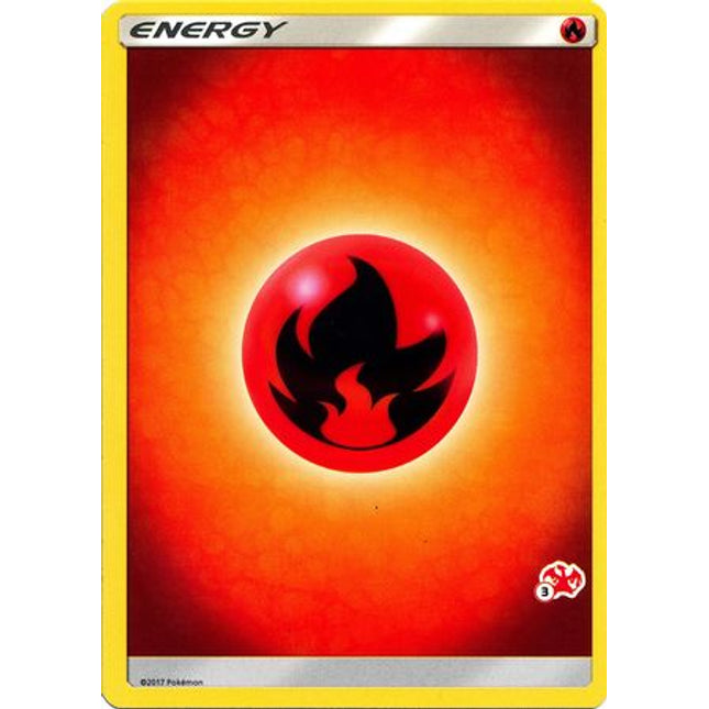 Fire Energy (Charizard Stamp #3) [Battle Academy 2020]