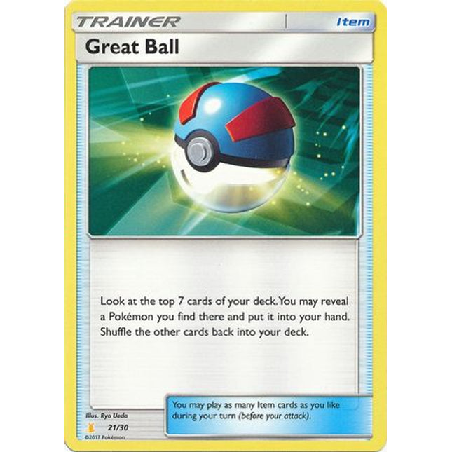 Great Ball (21/30) [Sun & Moon: Trainer Kit - Alolan Raichu]