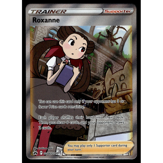 Roxanne - GG66/GG70 - NM - Full Art - Crown Zenith - Pokemon - C3-66