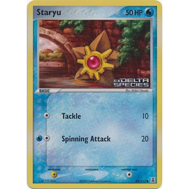 Staryu (84/113) (Stamped) [EX: Delta Species]