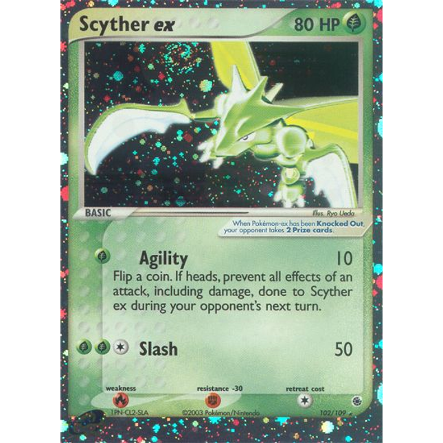 Scyther ex (102/109) [EX: Ruby & Sapphire]