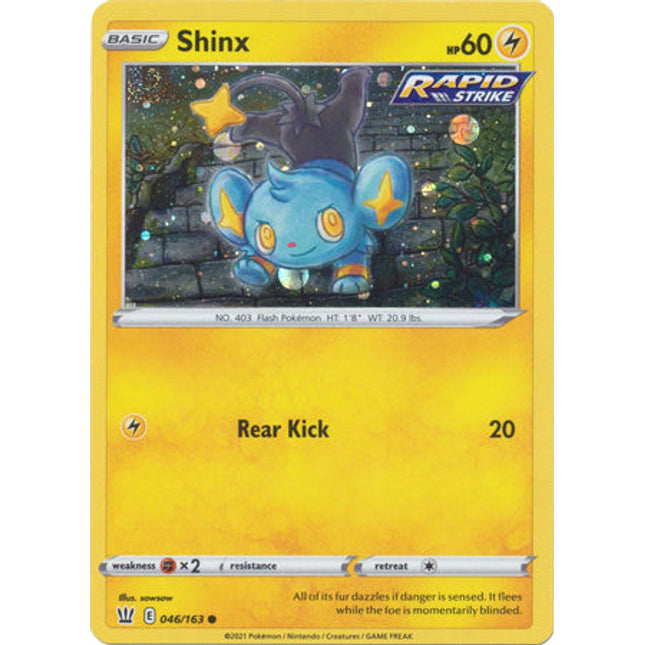 Shinx (046/163) (Cosmos Holo) [Sword & Shield: Battle Styles]