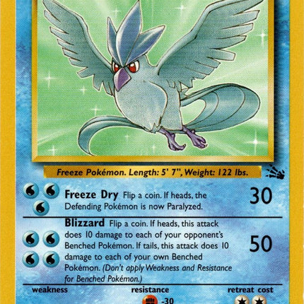 Articuno (17/62) [Fossil Unlimited]