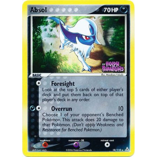 Absol (18/110) (Stamped) [EX: Holon Phantoms]