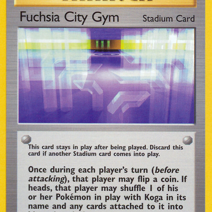 Fuchsia City Gym (114/132) [Gym Challenge 1st Edition]
