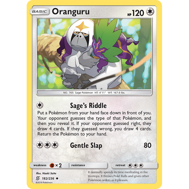 Oranguru (182/236) [Sun & Moon: Unified Minds]