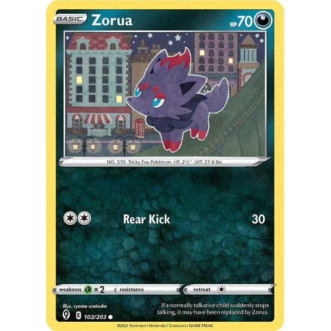 Zorua (102/203) [Sword & Shield: Evolving Skies]