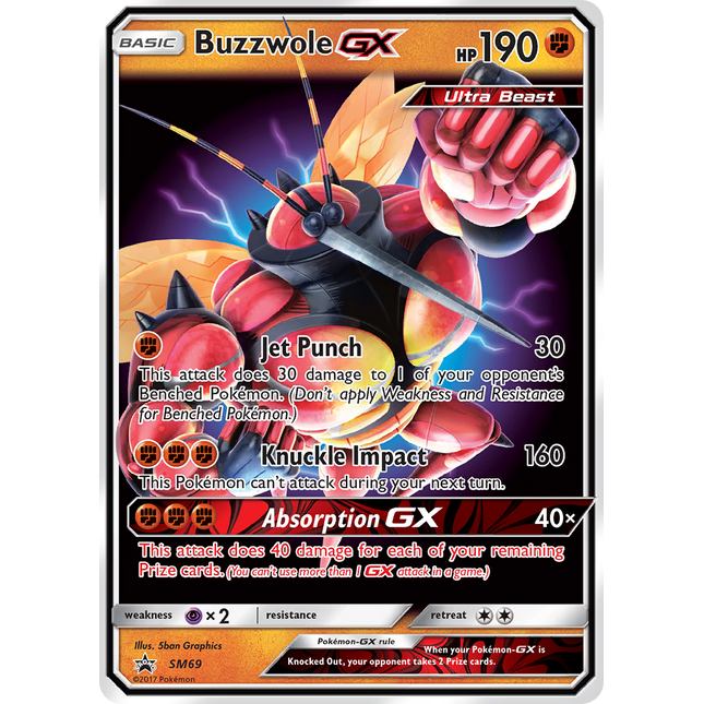 Buzzwole-GX [SM Black Star Promos]