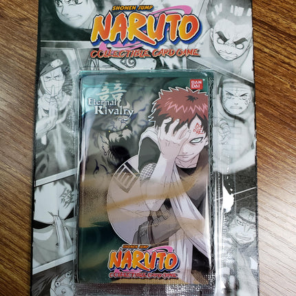 Eternal Rivalry - Set 6 - Blister Pack x1 - Gaara Art - Naruto CCG Card Game - Sealed