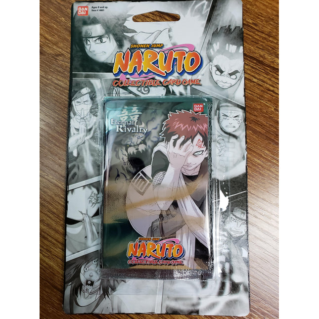Eternal Rivalry - Set 6 - Blister Pack x1 - Gaara Art - Naruto CCG Card Game - Sealed