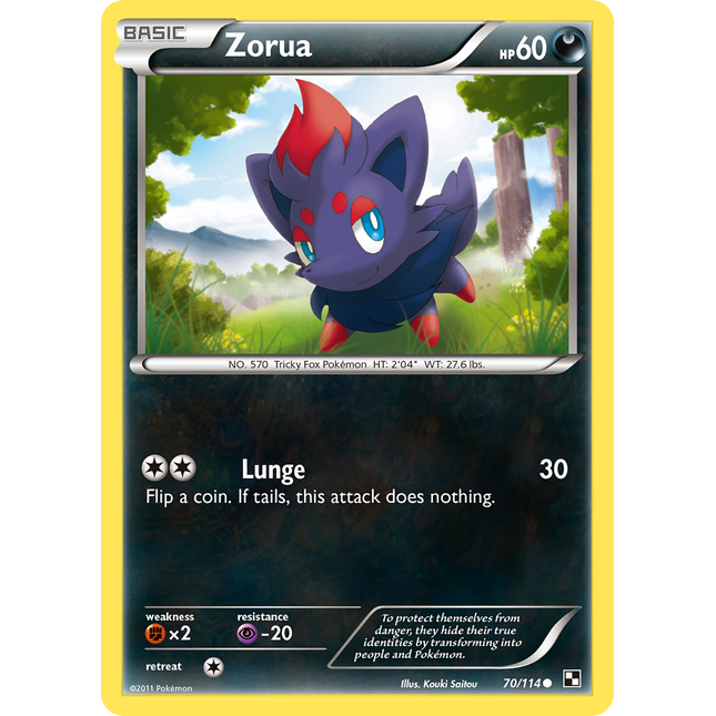 Zorua [Black & White]