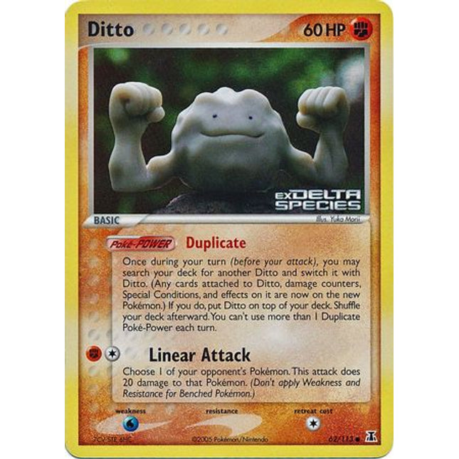 Ditto (62/113) (Stamped) [EX: Delta Species]