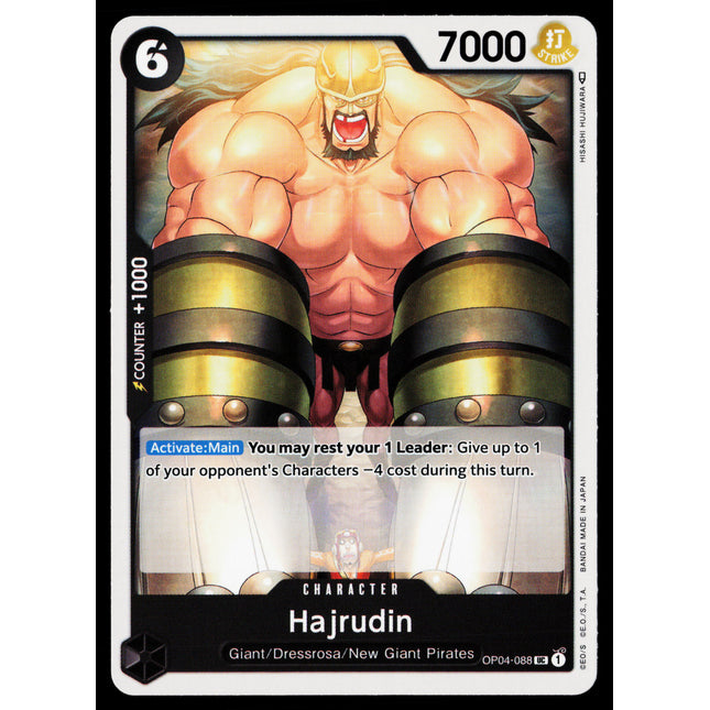 Hajrudin - OP04-088 - NM - Uncommon - English OP04 - One Piece TCG