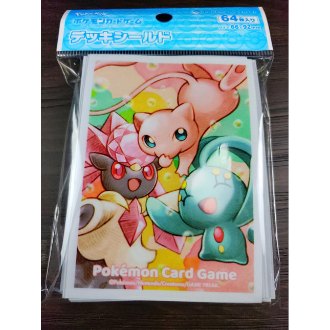 Mew Diancie & Manaphy - Set of 64 Sleeves - Japanese - Pokemon Center