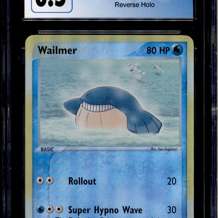 Wailmer - 83/100 - CGC 6.5 - Sandstorm - Reverse Holo - Pokemon - 83016