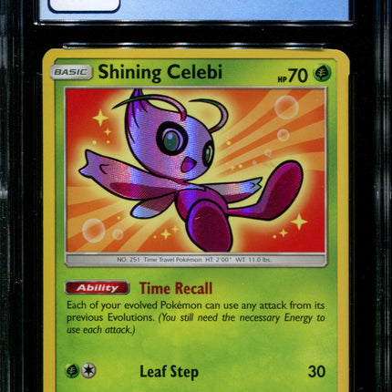 Shining Celebi - SM79 - CGC 8.5 - Black Star Promo - Shining Legends - Pokemon -  15144
