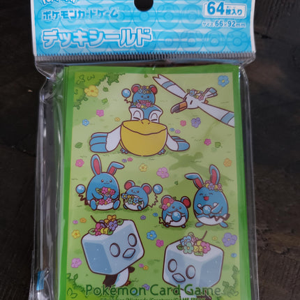 Marill Eiscue & Friends - Sealed Set of 64 Sleeves - Japanese - Pokemon Center