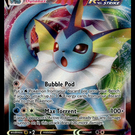 Vaporeon Vmax - 030/203 - NM - Ultra Rare - Evolving Skies - Pokemon - A9-102