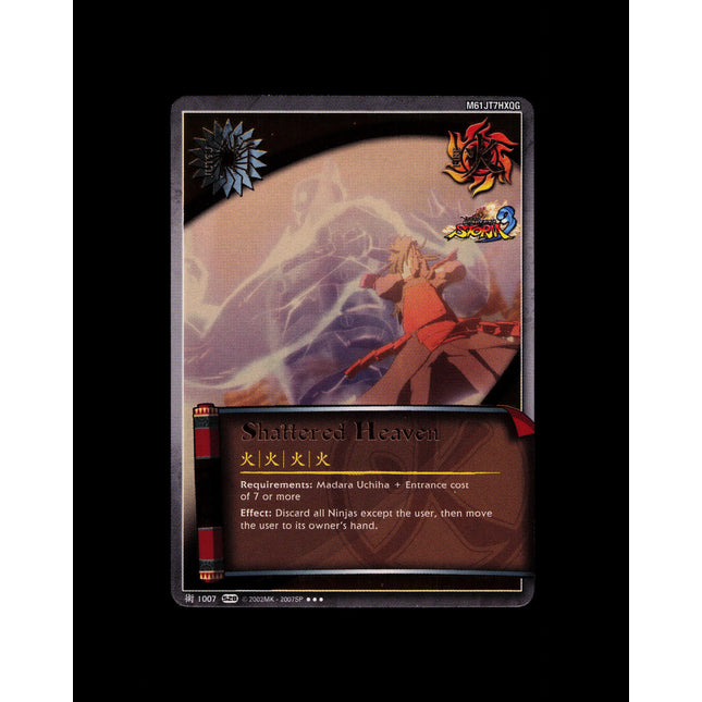 Shattered Heaven - 1007 - NM - Foil - S28 - Naruto CCG - E1-124