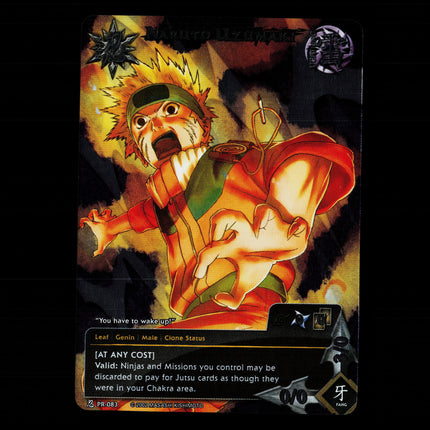 Naruto Uzumaki - PR-083 - NM - Full Art - Promo - Naruto CCG - E1-16