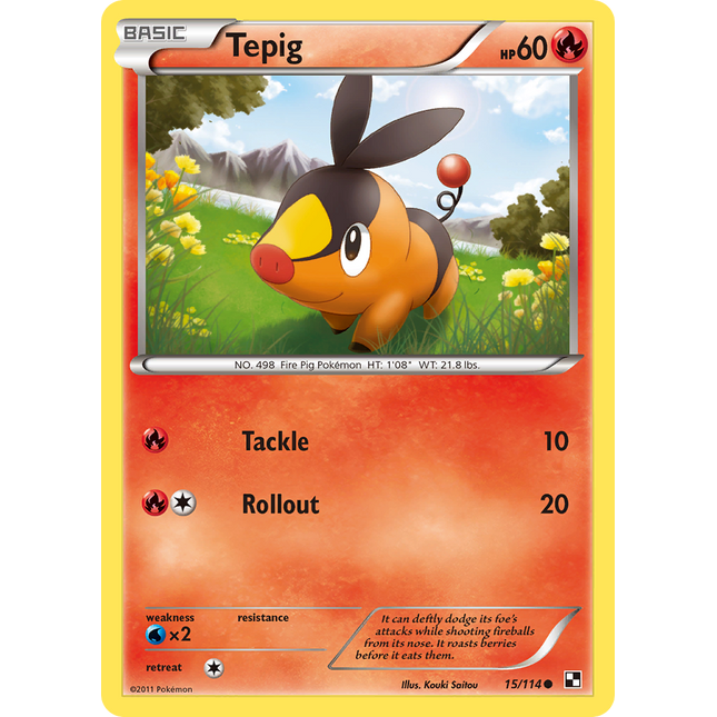 Tepig [Black & White]