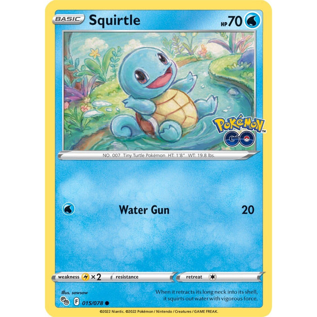 Squirtle (015/078) [Pokémon GO]