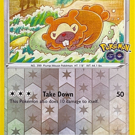 Bidoof (059/078) (Peelable Ditto) [Pokémon GO]