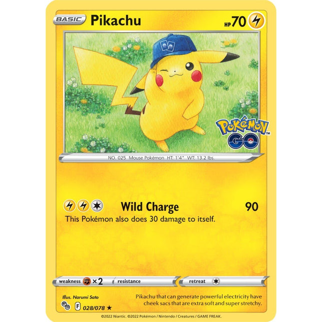 Pikachu (028/078) [Pokémon GO]