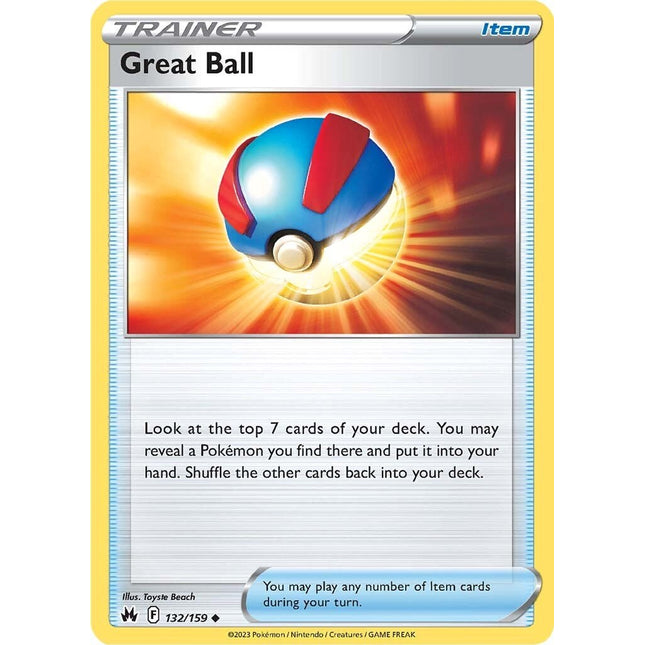 Great Ball (132/159) [Sword & Shield: Crown Zenith]