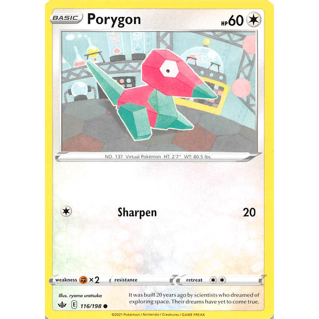 Porygon (116/198) [Sword & Shield: Chilling Reign]