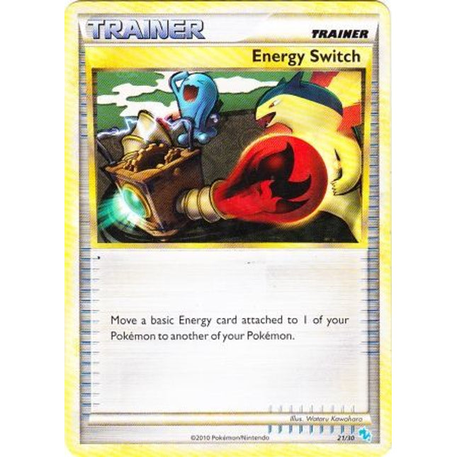 Energy Switch (21/30) [HeartGold & SoulSilver: Trainer Kit - Gyarados]