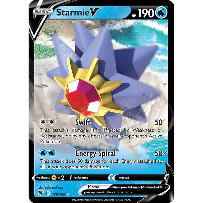 Starmie V (030/189) [Sword & Shield: Astral Radiance]