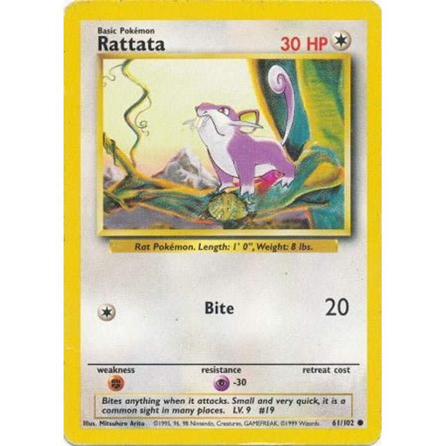 Rattata (61/102) [Base Set]