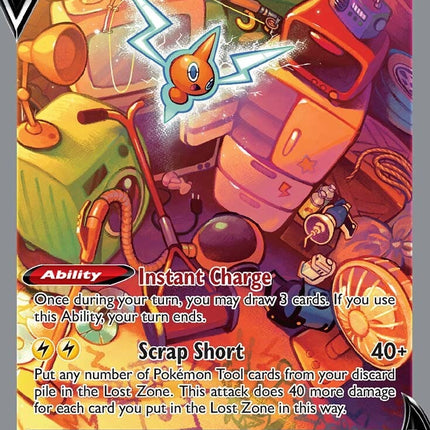 Rotom V (177/196) [Sword & Shield: Lost Origin]